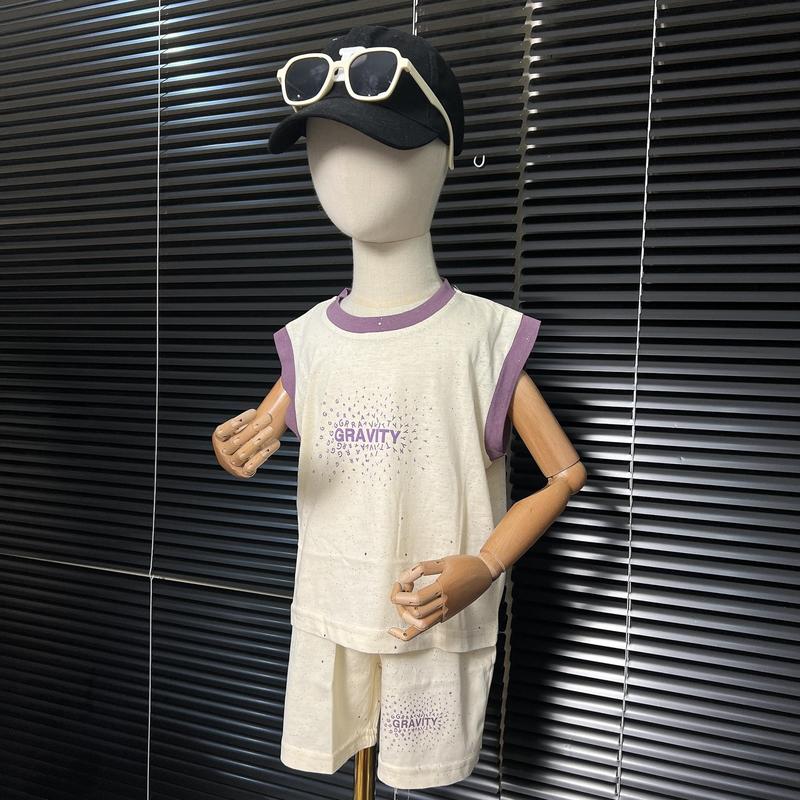   MẸ THÓC  set quần áo bé trai: set quần áo bling in chữ GRAVITY quần cộc có túi sườn hàng QCCC by KID CLOTHING 