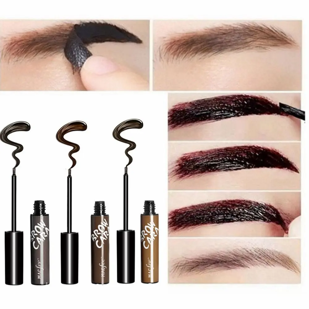 Natural Cosmetic Peel Off Eyebrow Enhancer  Dye Tattoo Cream Eye Makeup Eyebrow Gel Tint