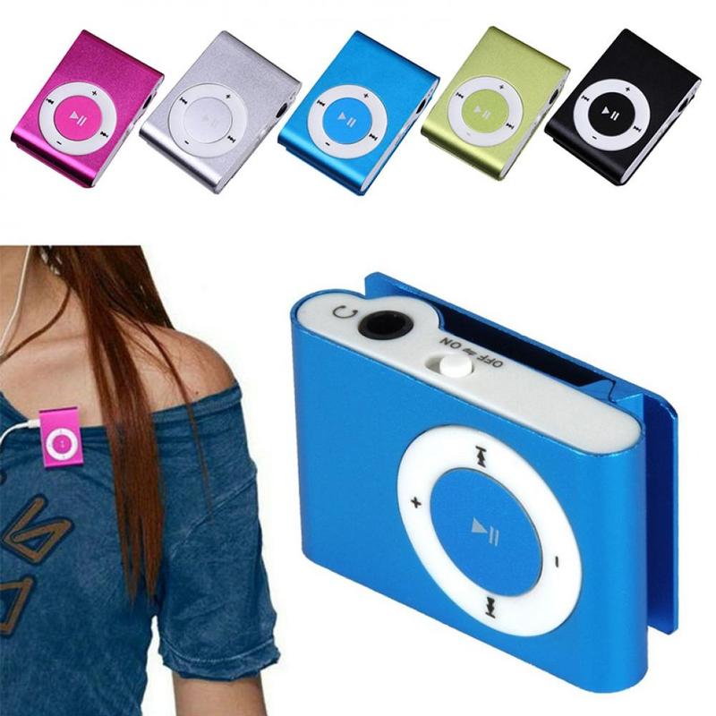 Fashionable Mini MP3 Player Portable Stylish Design Music Media MP3 Colourful USB Clip Support Walkman TF Card 0
