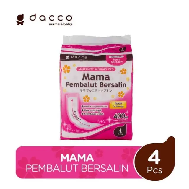 Dacco Mama Pembalut Bersalin Isi 4pcs .
