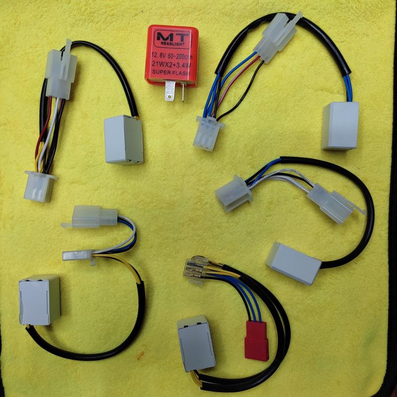 [VG55] Mạch hazard tích hợp xi nhan + cục chớp điện tử gắn cho các dòng xe Sirius Wave Winner Ex135 AB Jupiter Phụ Kiện