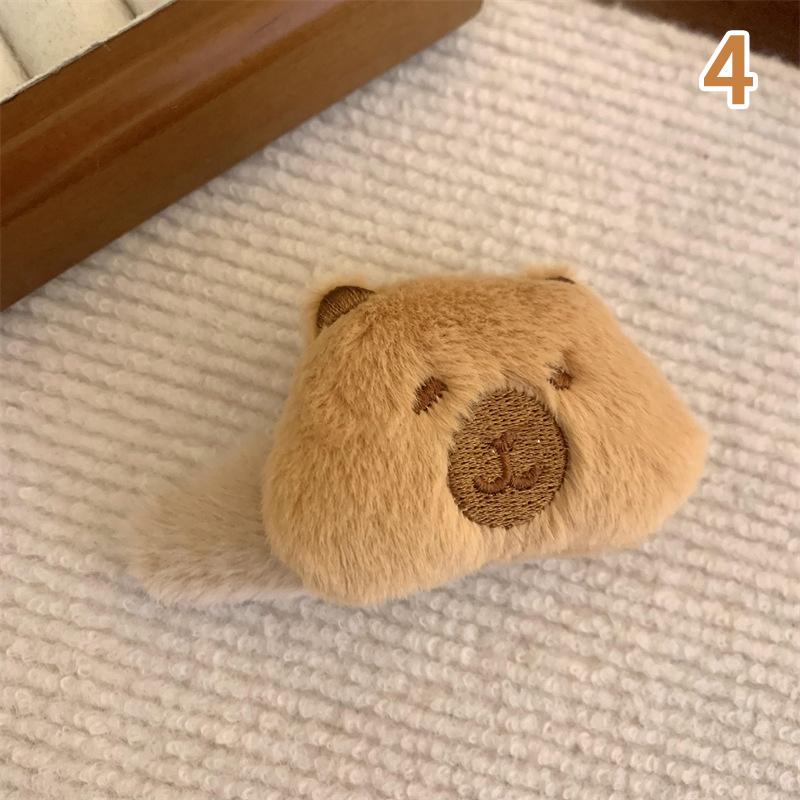 Product Introduction of Exquisite Cute Cartoon Plush Grab Clip Female Back Of The Head Ponytail Claw Hair Tools Female Girls Shark Clip Hair Accessories 21