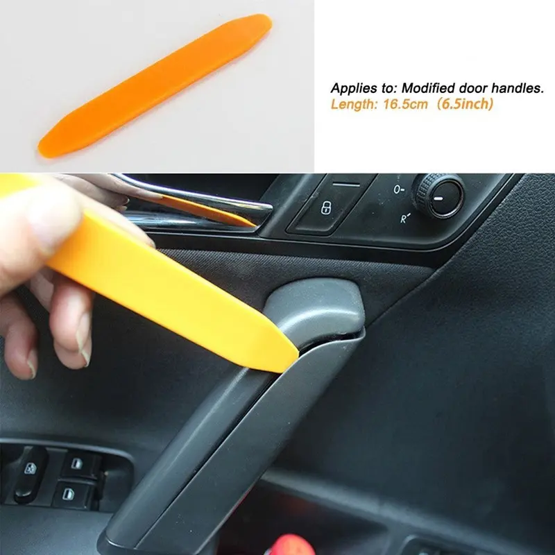 Bộ 12 dụng cụ tháo lắp nội thất xe hơi nhỏ gọn, tiện dụng chất liệu cao cấp không gây xước xe 4