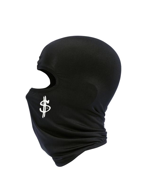2 in 1 Dollar Sign Print Balaclava Face Mask, Breathable Sun Protection Face Cover, Outdoor Sports Cycling Face Mask for Men & Women, Protective Gear 3