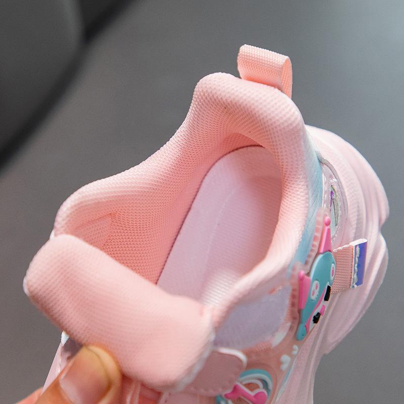 Product Introduction of Kids Shoes Girls Toddler Sneakers Cartoon Casual Walking Shoes Size26-37 13