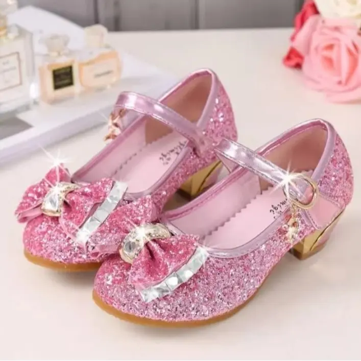 Alessha. Sepatu Princes Frozen Anak Sepatu Pesta Anak trendy Ukuran 26 - 35