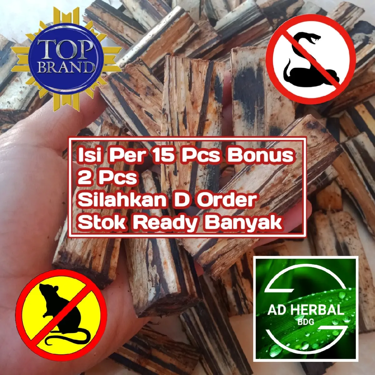 Jual Kayu Naga Pembasmi Hama Isi 15 Pcs