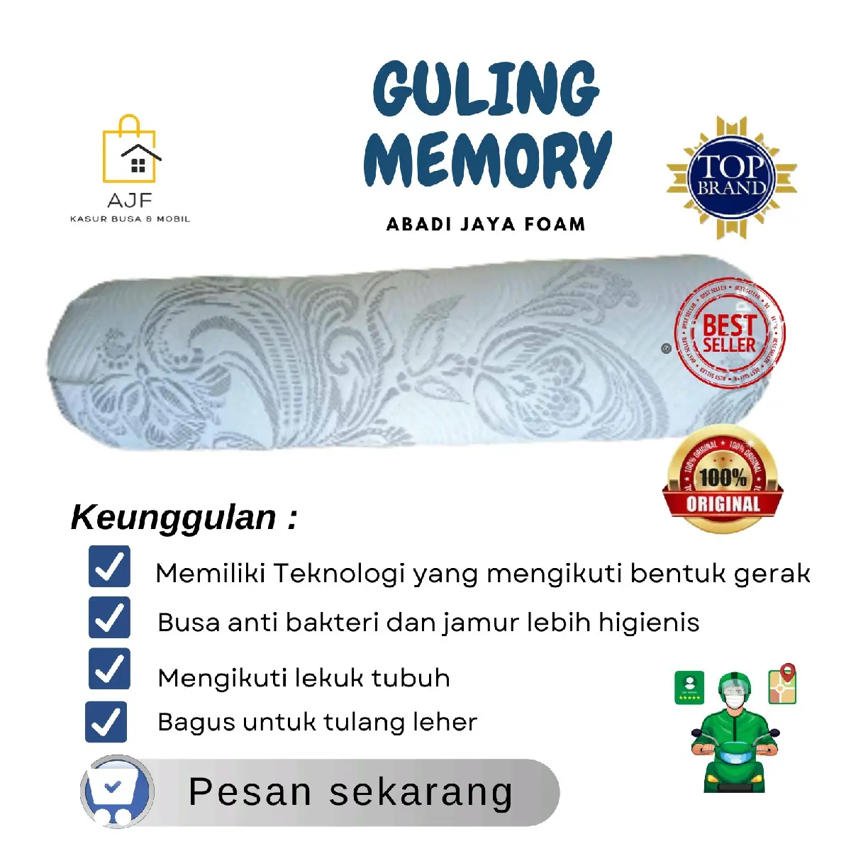 GULING MEMORY Anti Bakteri Bisa Dicuci