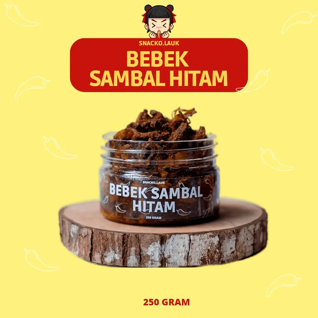 SNACKO BEBEK SAMBAL HITAM