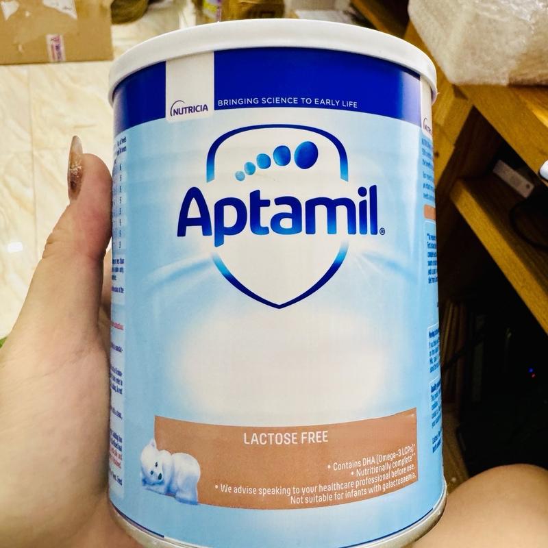 (Hàng nội địa) Sữa Aptamil Free lactose 400gr hàng anh cho trẻ bất dung nạp đường lactose