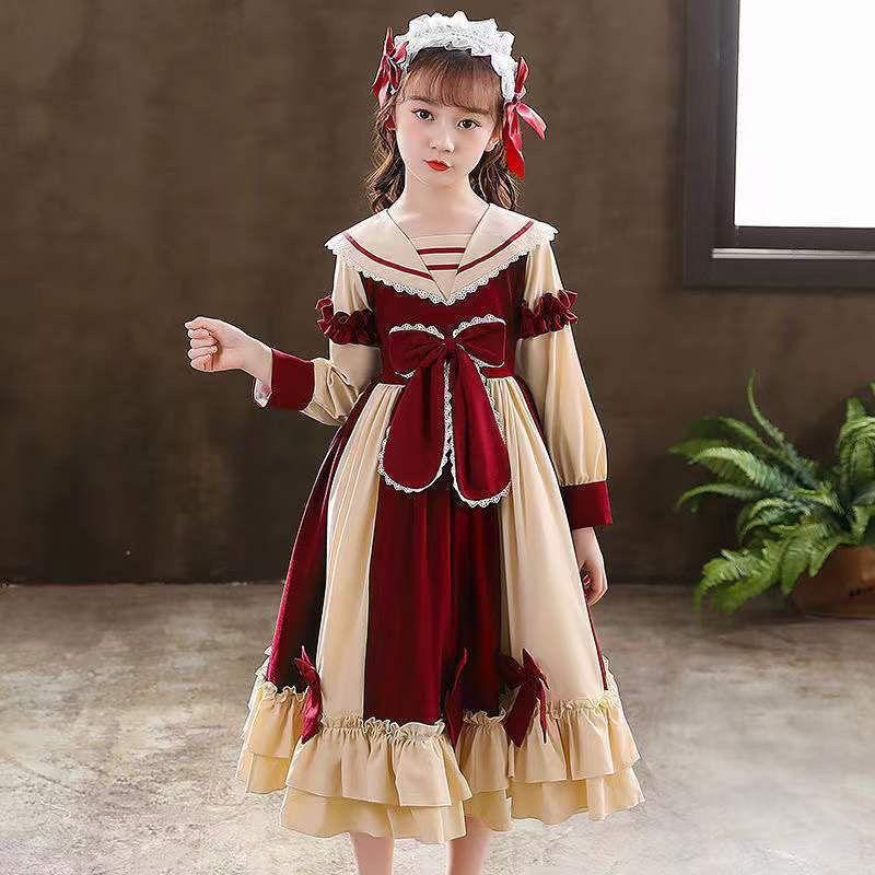 Product Introduction of Váy Công Chúa Lolita, Cho Bé Gái, Hàng Mới Về Năm 2024, Váy Dài Tay, Phong Cách Preppy, Thời Trang, Thích Hợp Cho Mùa Thu Và Mùa Đông, Quần Áo Trẻ Em, Quần Áo Mùa Thu 15