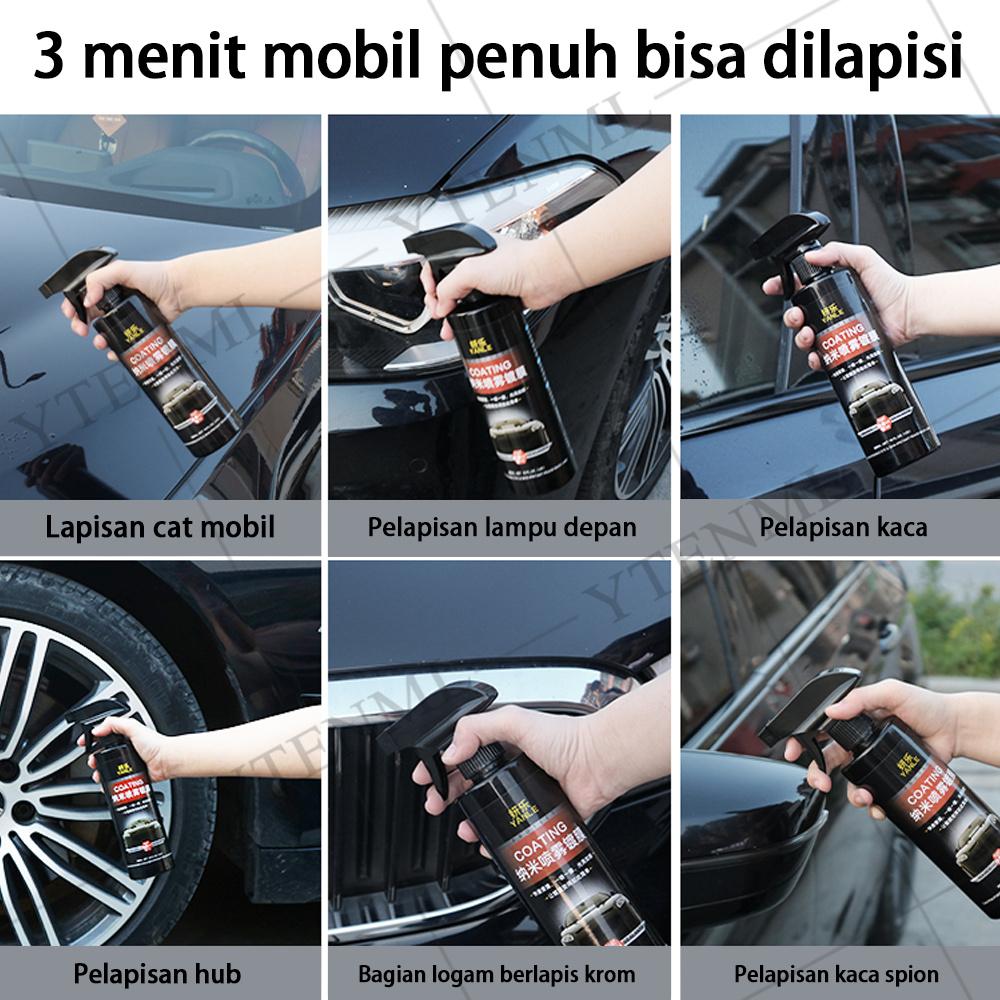 500ML Nano ceramic Coating Pelindung car nano coating spray Pengkilap Body Motor Dan Mobil pelindung cat body/spray/wax/poles/magic pengkilap mobil pengkilap cat body mobil magic spray pembersih mobil
