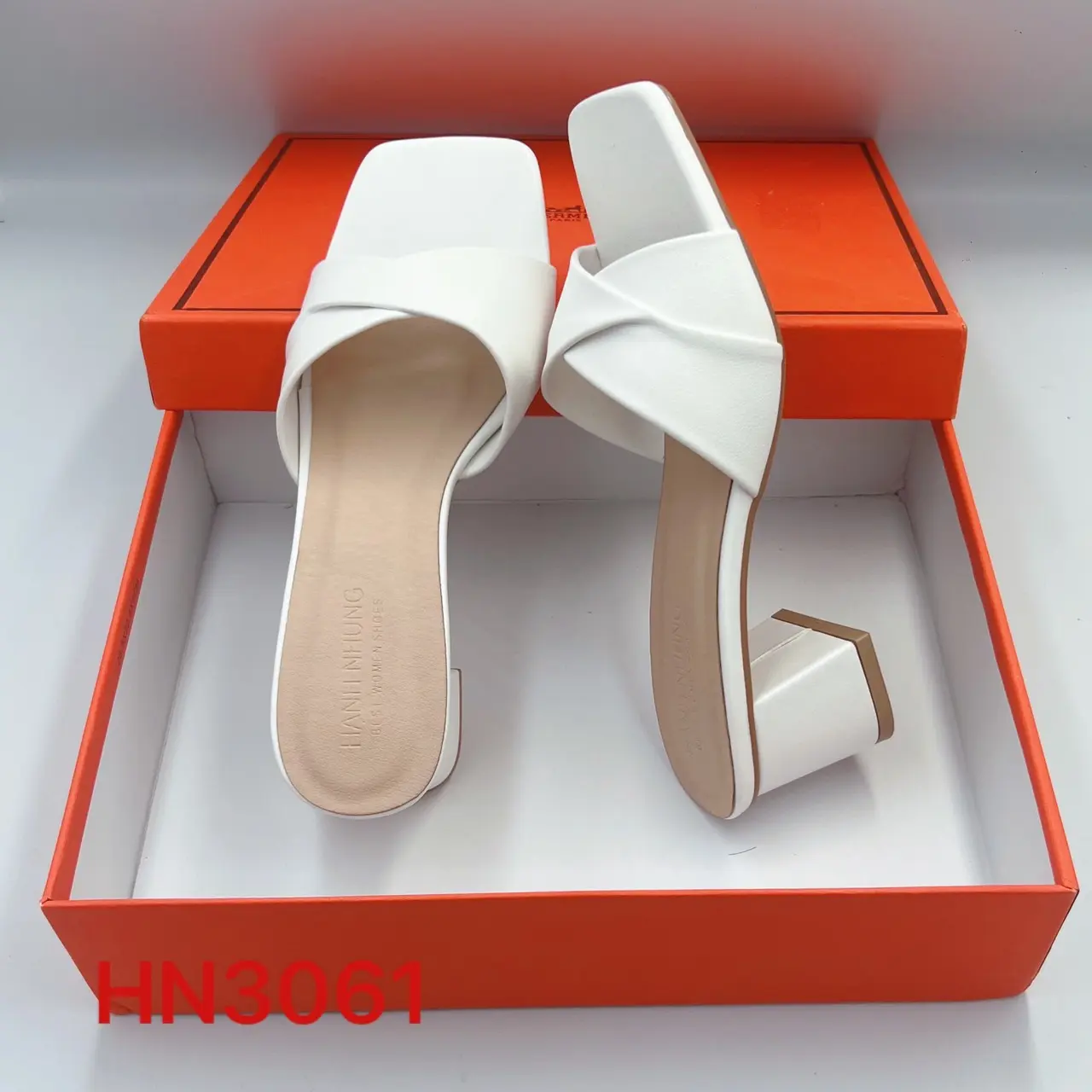 Giày dép cao cấp SENSINI BIG SIZE(34-43) bản gấp tam giác dép gót cao 3,5,7cm MS (HN3061)