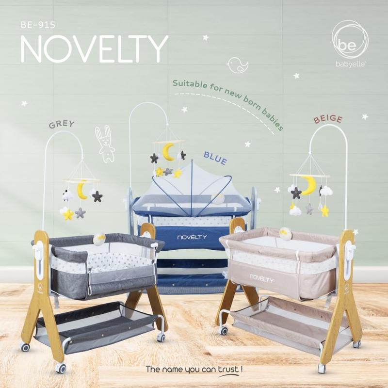 Baby Elle Box Bayi BabyElle Novelty BE 915 Baby Bed and Co Slepper / Babyelle il Sogno Box Bayi Bisa Ayun Otomatis 0
