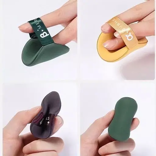 Sponge make up lembut spons cusion spons bedak tabur padat beauty powder puff foundation 5