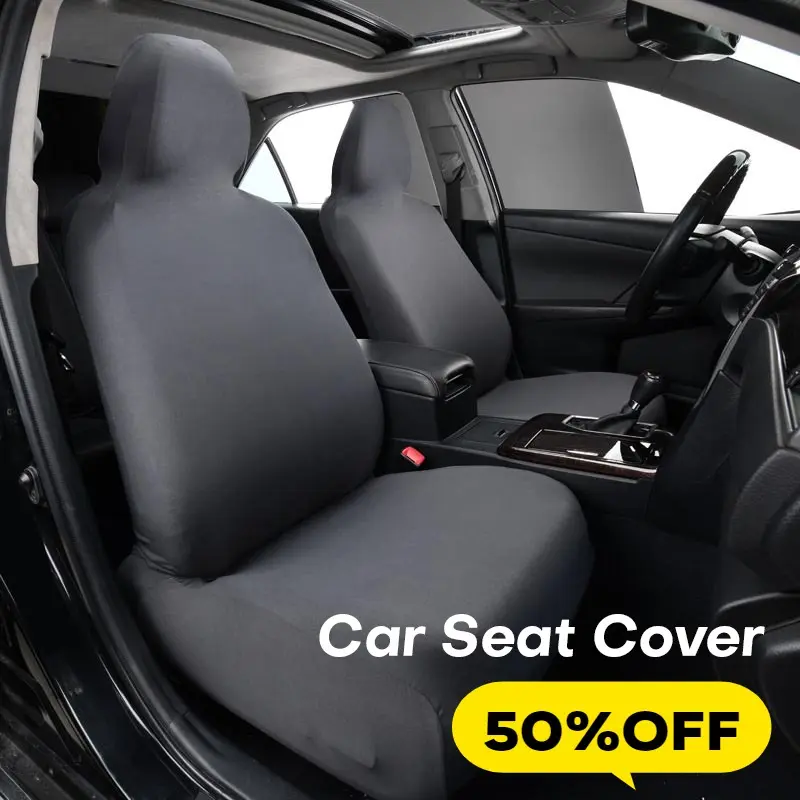 All-Inclusive Car Seat Cover High elastic Fabric Car Seat Protector Dust Covers Anti Slip Breathable Four Seasons Universal Car Decor