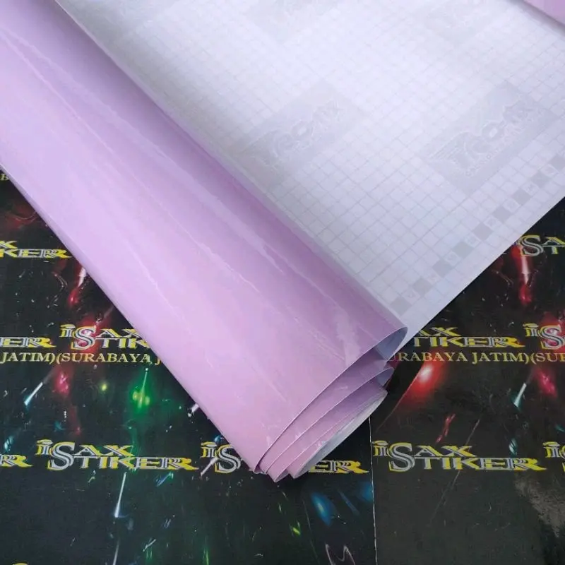 Sticker skotlet motor warna ungu lillak Motorcycle 3