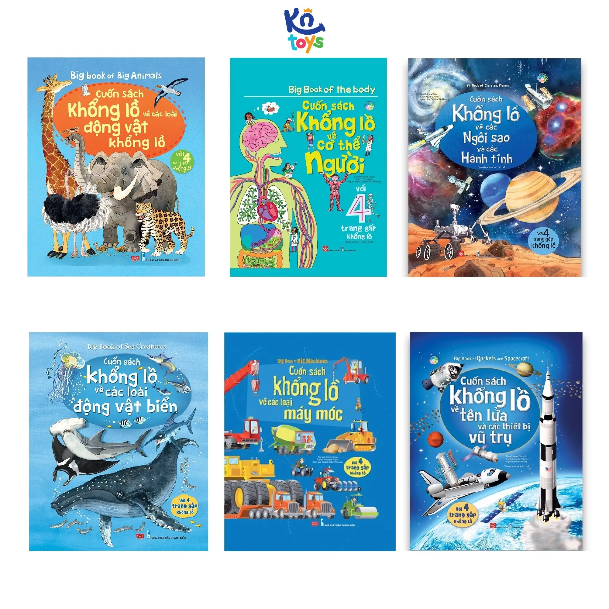 Sách Tương Tác - Big Book - Cuốn Sách Khổng Lồ – Đinh Tị (Nhiều chủ đề)