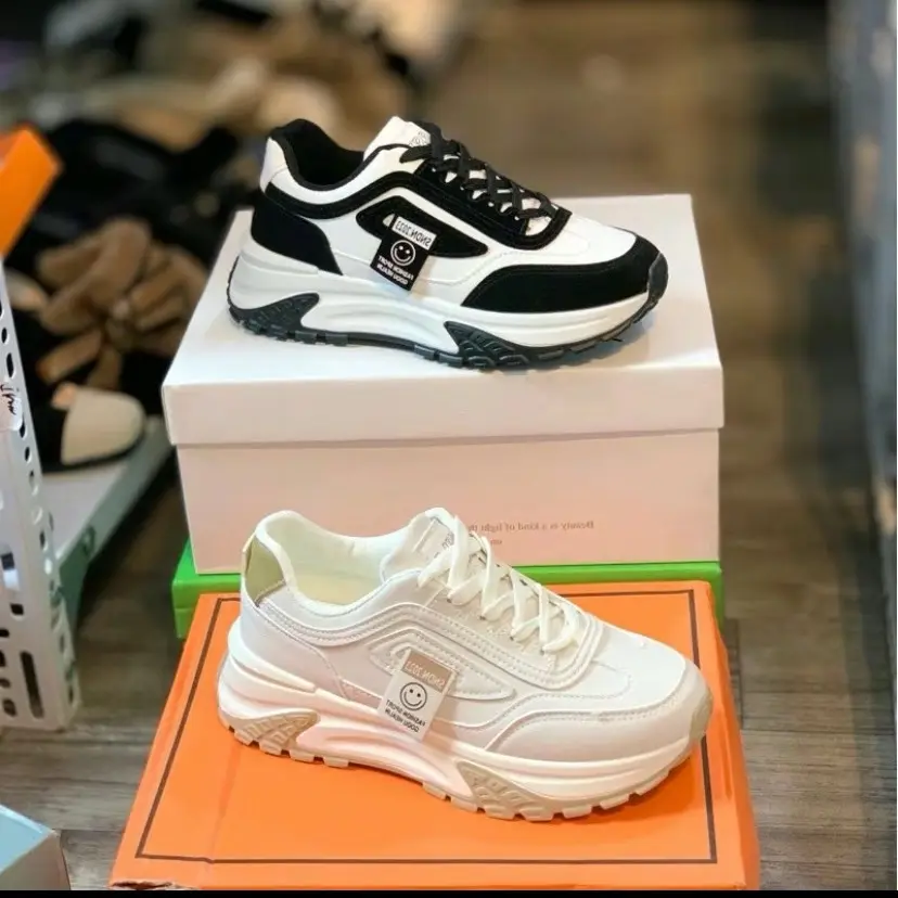 Giày Thể Thao Nữ Thời Trang Mã 96 Đế Cao 5 Phân Sneaker Nhẹ Êm