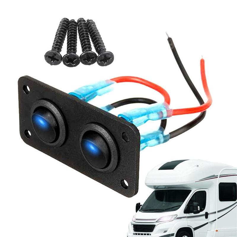 Product Introduction of Marine Switch Panel, Rv Toggle Switch Panel, Marine Panel Socket Ignition Switch Panel Multi-Function Car Panel 22