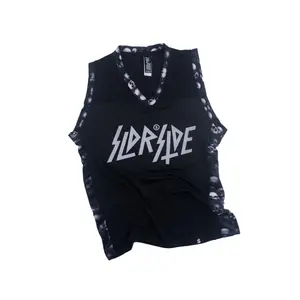Soldierside Jersey Basket Black on Black SSLOGO MB130 sport