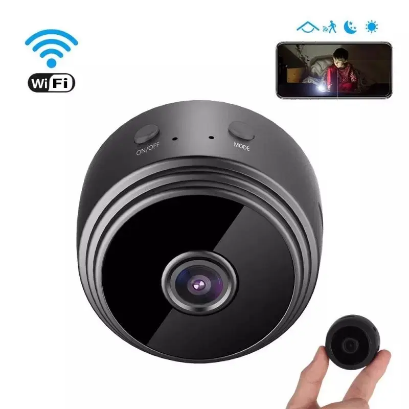 Camera wifi mini, độ phân giải 1080P, mạng từ tính, camera an ninh, với khả năng nhìn ban đêm 1
