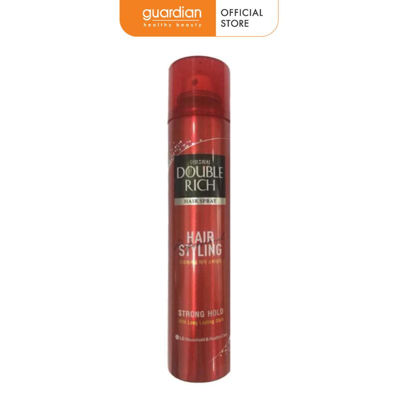  Keo Tạo Kiểu Tóc Dạng Xịt Double Rich Hair Styling Strong Hold Giữ Nếp Tóc Nhiều Giờ 170ml 