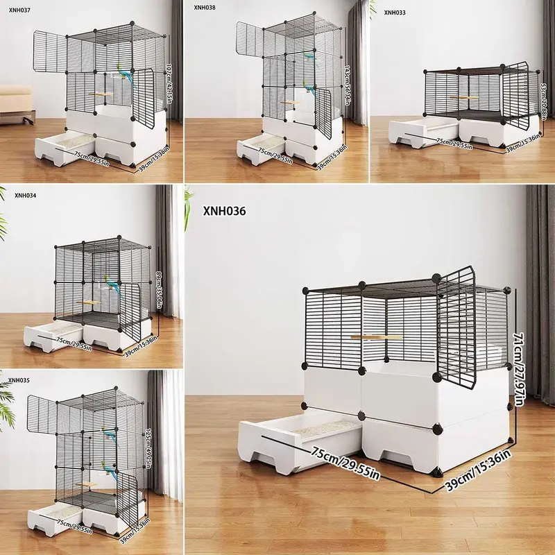 Bird Cage, Bird Cage, Bird Cage with Accessories, Bird Supplies, Pet Supplies for Parrot, Canary, Cockatiel, Lovebird, Finch, Parakeet 1