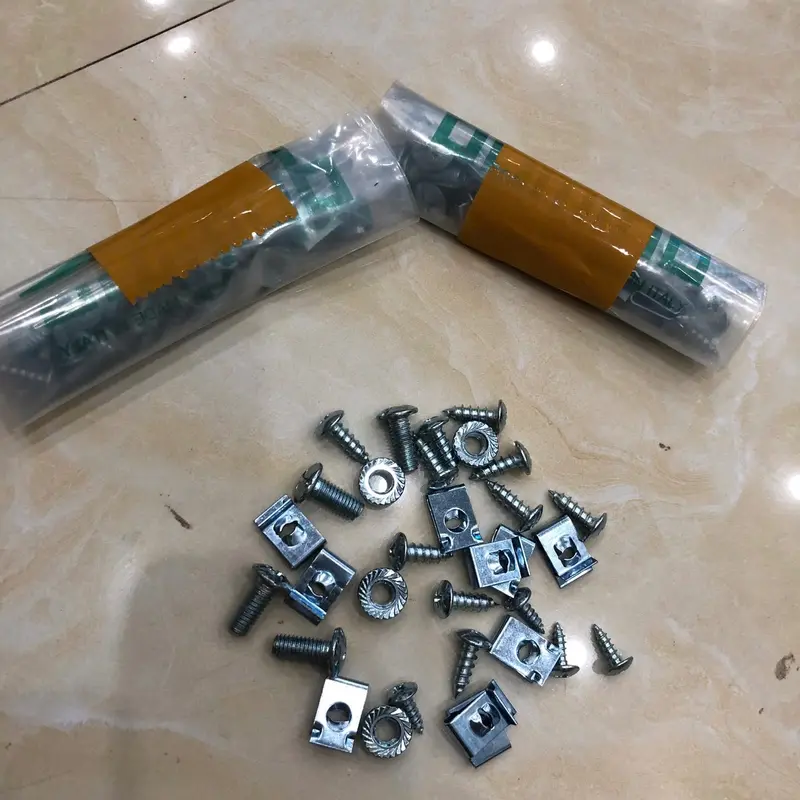 ￼Full bộ ốc dàn áo (nhựa bóng) xmen 40 chi tiết như ảnh Phụ Kiện Phụ Tùng 2