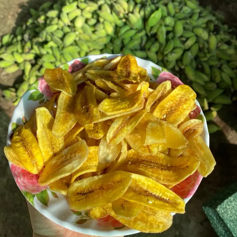 TÚI 500g CHUỐI SÁP- ĐƯỜNG ÍT - MỎNG - GIÒN RỤM NGỌT VỪA DỄ ĂN 2