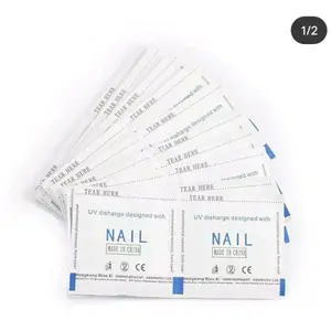REMOVER NAIL GEL KERTAS 10PCS