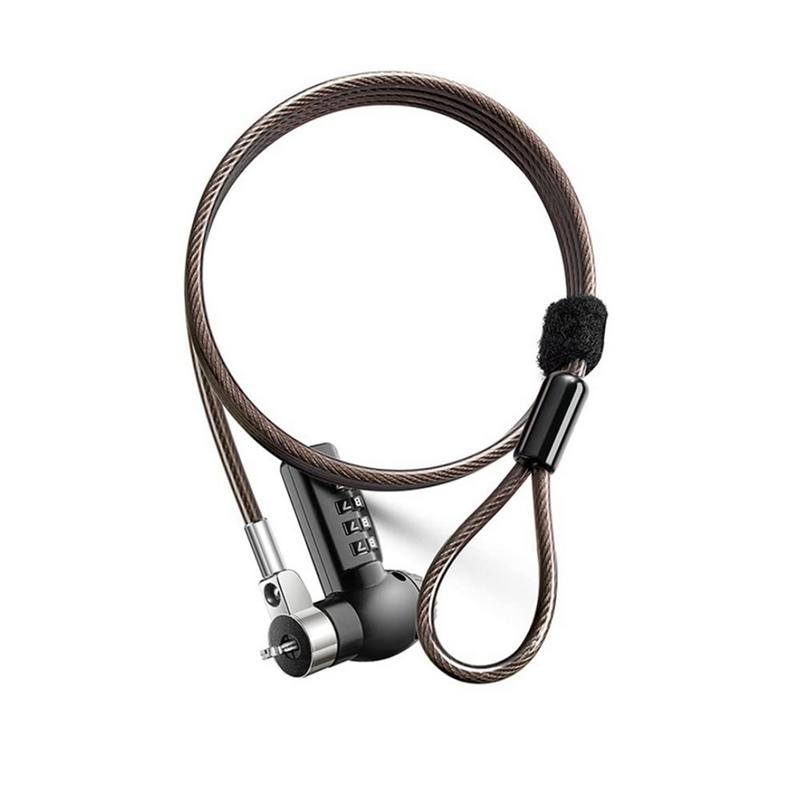 Computer Lock Laptop Lock Security Locking Digital Password Protection Lock Cable Anti Theft Lock for Laptop Computer 2