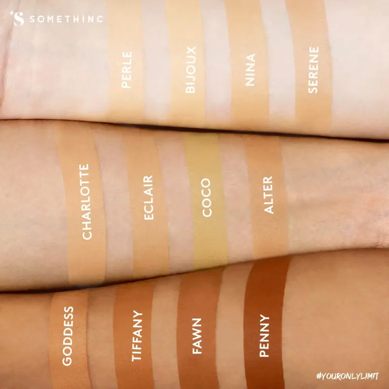 SOMETHINC Badass Breathable Full Coverage 12HR Serum Foundation - Tahan Hingga 12 Jam - Non Comedogenic 3