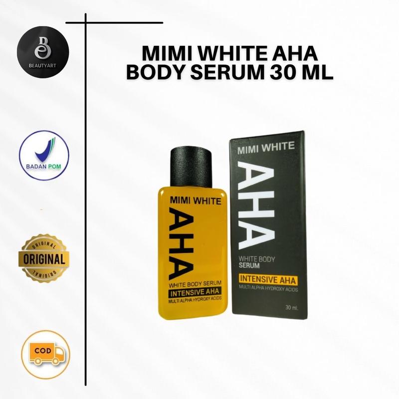 AHA MIMI WHITE Body Bright Serum - Body Serum - Serum Badan - Serum Pemutih Badan - 30ml 0