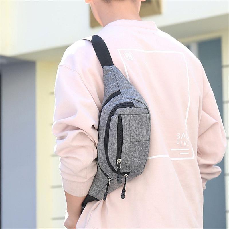 Product Introduction of Travel Bum Bags Sport Canvas Waist Bag Money Belt Pouch Chest Packs Fanny Pack 14