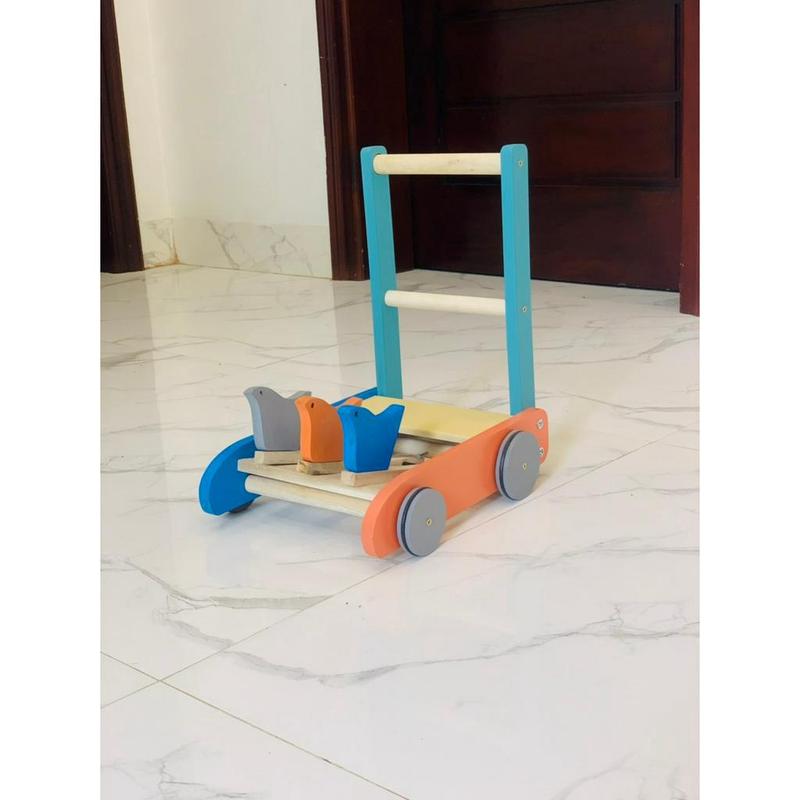 Xe tập đi gỗ hình con gà đáng yêu cho bé