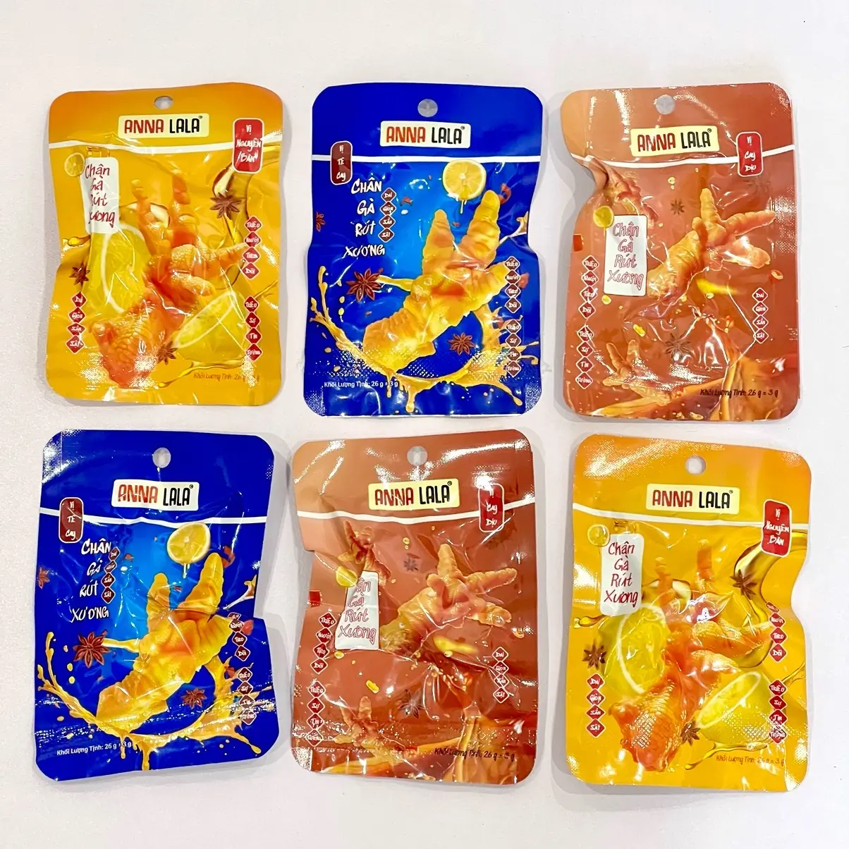 Chân gà rút xương, chân gà đôi AnnaLala Food