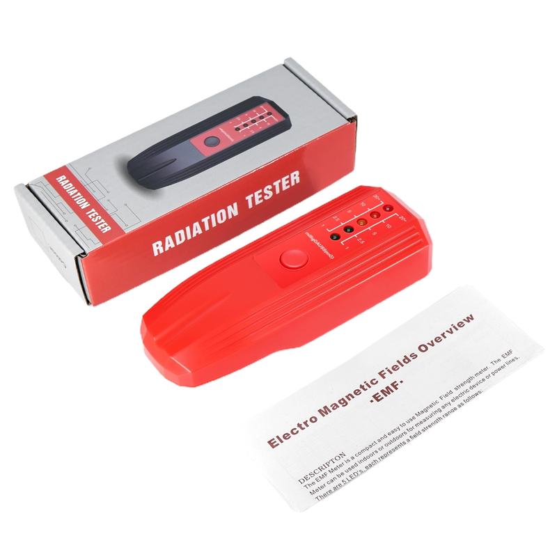 Dosimeter-Master Radiometer-Geiger Counter Radiation Detector Meter X-ray Tester 6