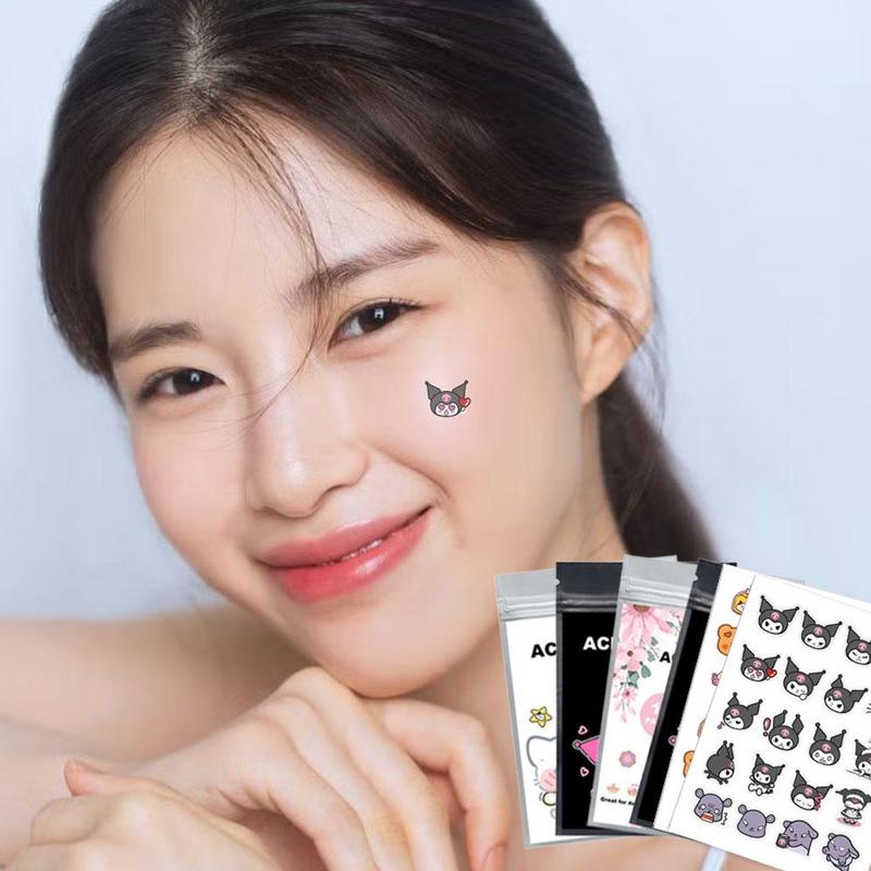 Miếng Dán Mụn PE, Hình Hoạt Hình, Nhiều Màu Sắc, Có Sẵn Trong 24 Chiếc Và 100 Chiếc