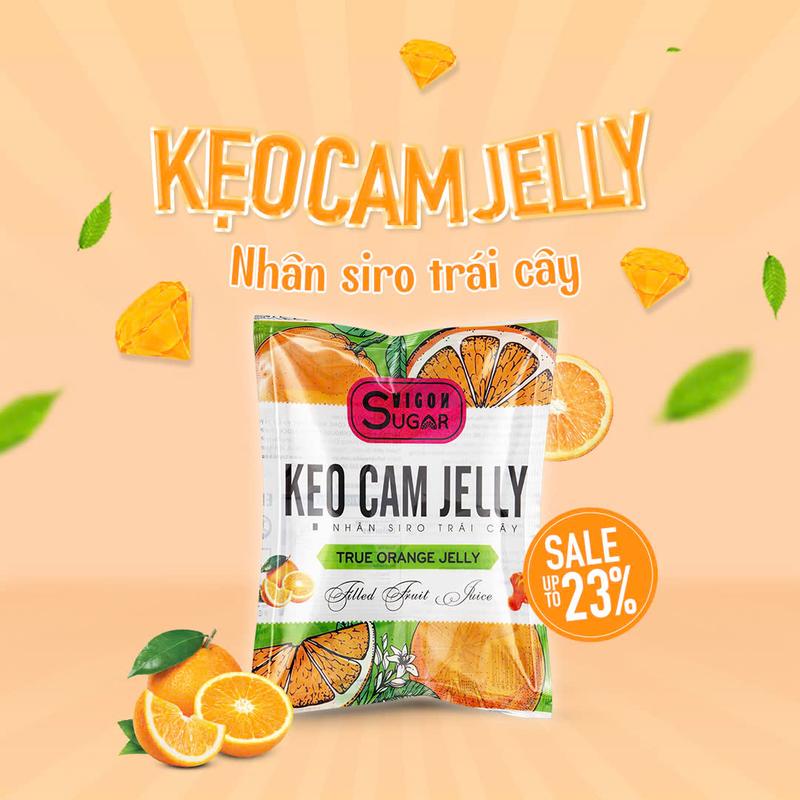 Kẹo dẻo mềm kim cương có nhân sốt trái cây thơm ngon bổ dưỡng gói 150g 7 vị  Ăn Vặt keo du 4