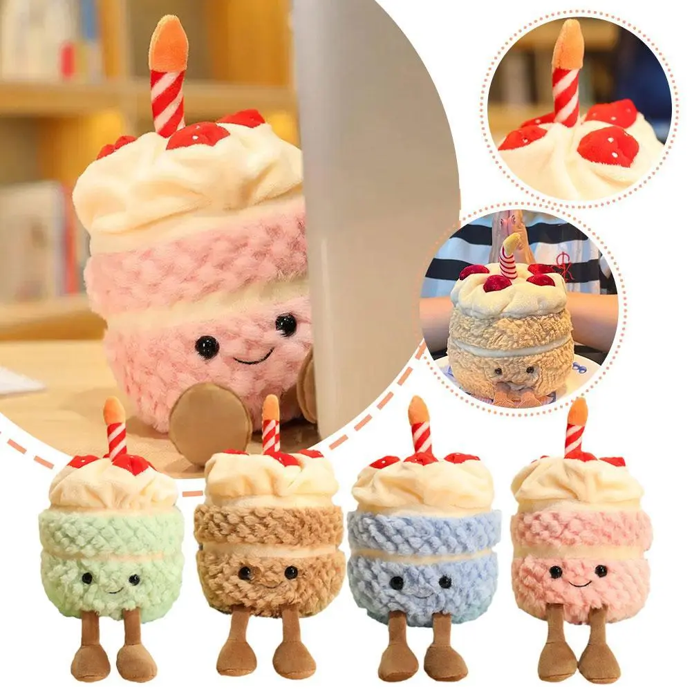 Búp Bê Bánh Sinh Nhật, Dễ Thương Và Vui Nhộn, Đồ Chơi Quà Tặng Sinh Nhật Cho Trẻ Em, Chất Liệu Nhồi Bông Y1S1
