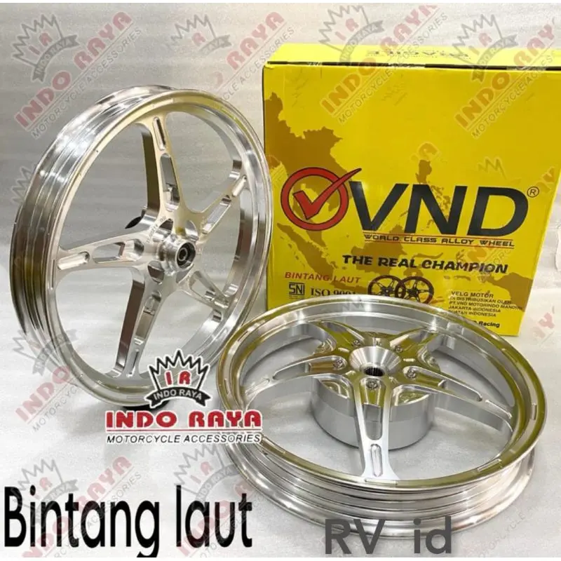 VELG VND RACING BINTANG LAUT 160x14 185x14 BEAT SCOOPY GENIO SPACY ...
