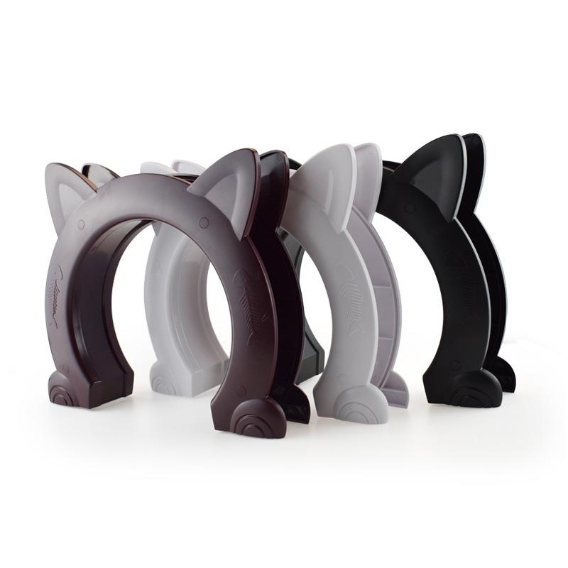 Product Introduction of Cat Door Dog Hole Access Direction Controllable Toy For Pet Training Dog Cats Kitten ABS Plastic Small Pet Gate Door Kit Cat Dog 7