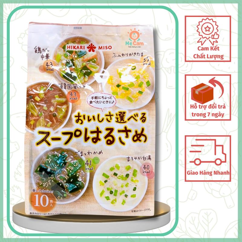 Miến ăn liền Miso Hikari 10 phần và 12 phần Nhật Bản mì gói