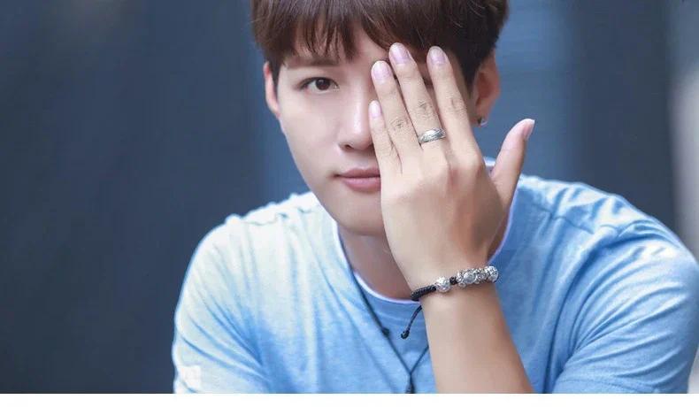 Product Introduction of Cincin Emas untuk Lelaki, Ukiran Mewah dengan Naga, Cincin Boleh Laras, Barang Kemas Fesyen, Tersedia dalam Warna Kuning / Platinum, Cincin Jari, Hadiah untuk Lelaki, 24k 12