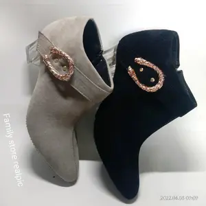 sepatu boots hak kaca terbaru Pergelangan kaki