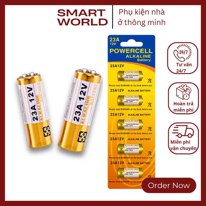 Pin 12V 23A Pin Điều Khiển Cửa Cuốn đi ề uk hien tux a die wi-fi bảo hành của nhà sản xuất e