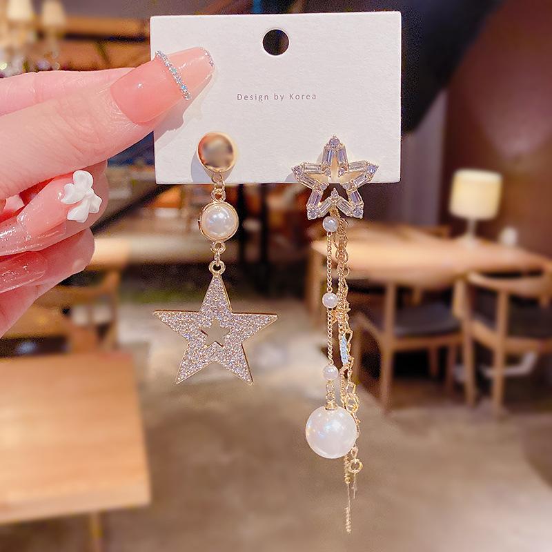 Product Introduction of Sterling Silver Needle Internet Celebrity Live Broadcast Hot-Sale Earrings Stall Supplies for Night Market All-Match Fashion Earrings Ear Rings Wholesale 7