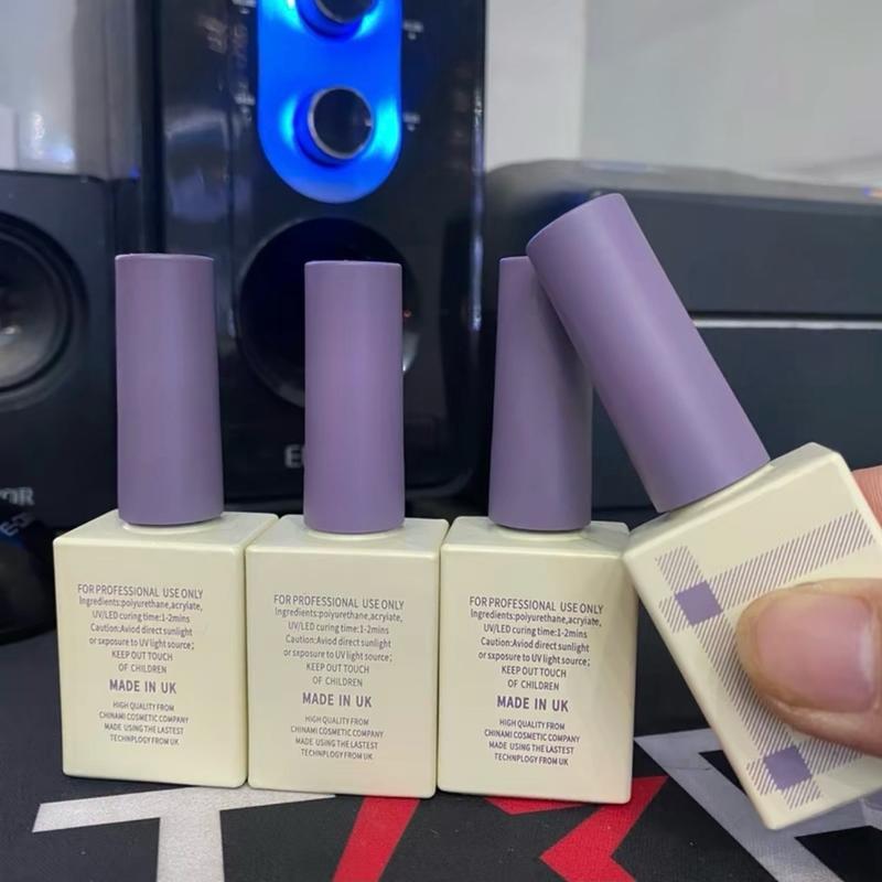 Set sơn gel BBR 4 chai đen, trắng, trắng ngà, trắng nước gạo chuyên dụng làm nail Nữ