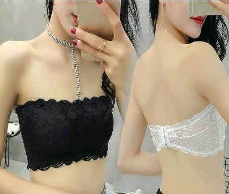 Áo  lót nữ bra ren quây ngang  có mút lót 38- 54 kg chất ren mềm đệp khong dặm ngứa đủ 3 màu đen, da, trắng